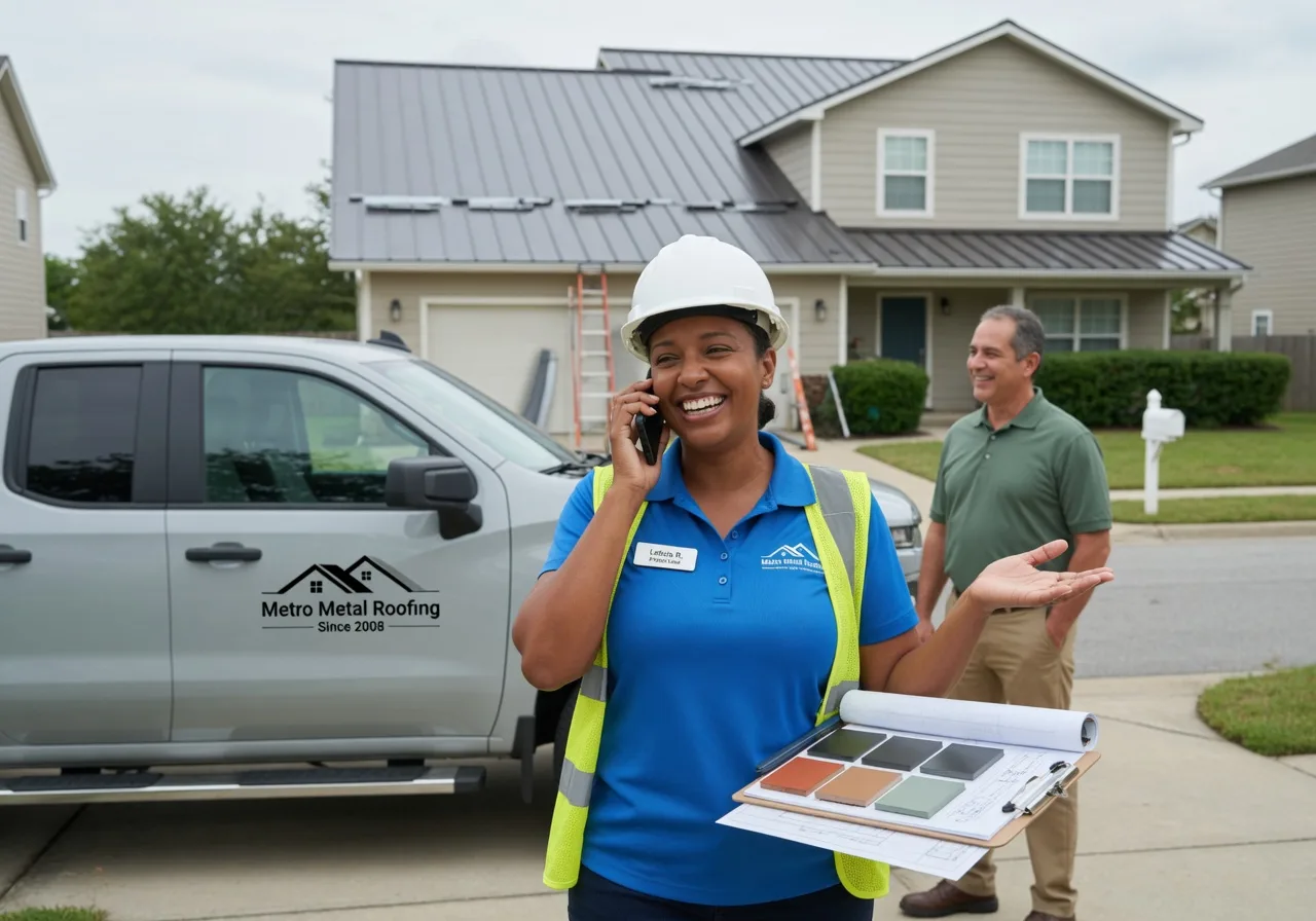 Storm Damage Metal Roof Repair in South Dos Palos, CA